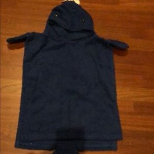 Baby hooded whale beach towel/bath towel